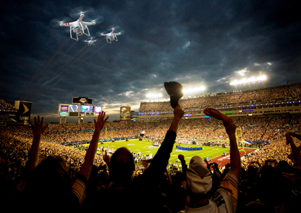 Tile item drones super bowl xliii   thunderbirds